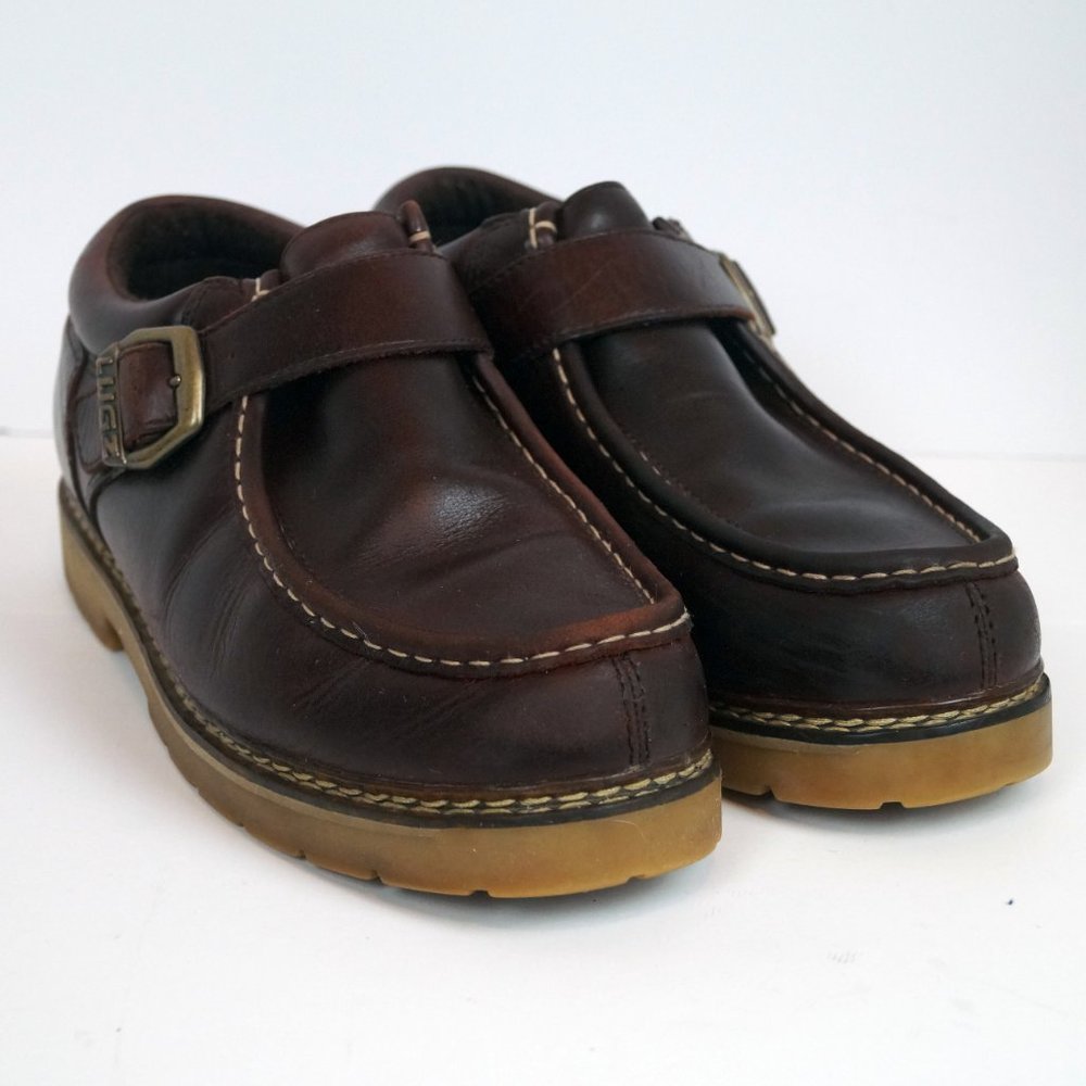 Chunky LUGZ Strutt Lo Ankle Boot w/ Strap  10.5